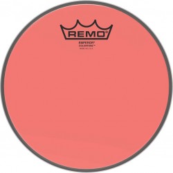 Peau de frappe Emperor Colortone, rouge, 8\"