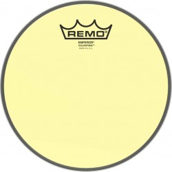 Peau de frappe Emperor Colortone, jaune, 8\"