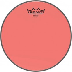 Peau de frappe Emperor Colortone, rouge, 10\"