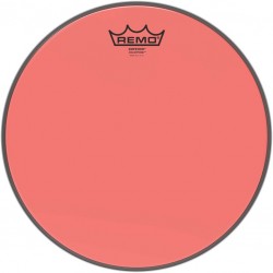 Peau de frappe Emperor Colortone, rouge, 12\"