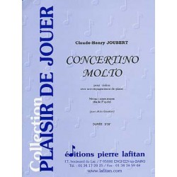 JOUBERT CONCERTINO MOLTO POUR VIOLON