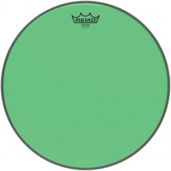 Peau de frappe Emperor Colortone, vert, 15\"