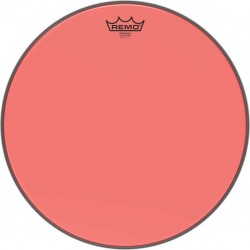 Peau de frappe Emperor Colortone, rouge, 16\"