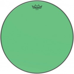Peau de frappe Emperor Colortone, vert, 18\"