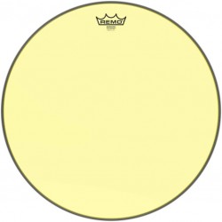Peau de frappe Emperor Colortone, jaune, 18\"