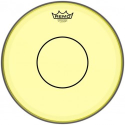 Peau de frappe Powerstroke 77 Colortone pour caisse claire, jaune 13\"