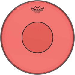 Peau de frappe Powerstroke 77 Colortone pour caisse claire, rouge, 14\"