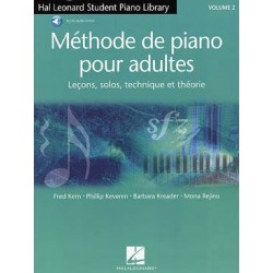 Méthode de piano pour Adultes vol 2 Hal Leonard