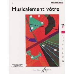 Musicalement Vôtre vol 1 de jean clément Jollet ed billaudot