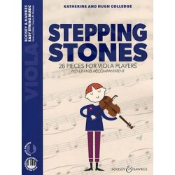  STEPPING STONES  26 pièces VIOLON ALTO /PIANO