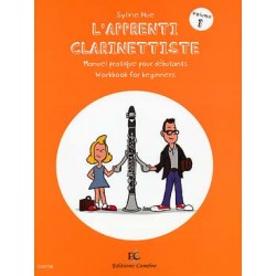 L'apprenti clarinettiste vol 1 de Sylvie Hue ed Combre