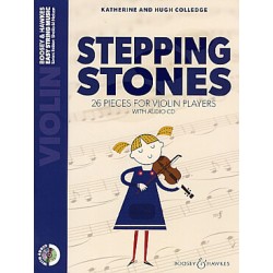 STEPPING STONES  26 pièces VIOLON + CD ed Boosey&Hawkes