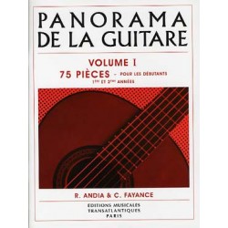 Le panorama de la guitare VOL 1 ed transatlantique