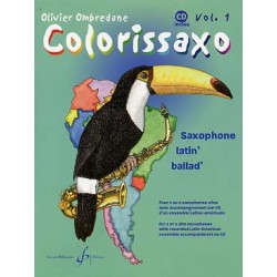 COLORISSAXO OMBREDANEAVEC CD VOL. 1