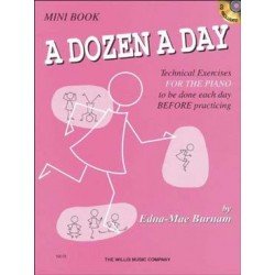 A dozen a day  Mini Book (rose)
