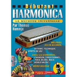 DÉBUTANT HARMONICA, la méthode universelle avec CD