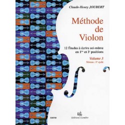 Méthode de Violon vol 3 ed 