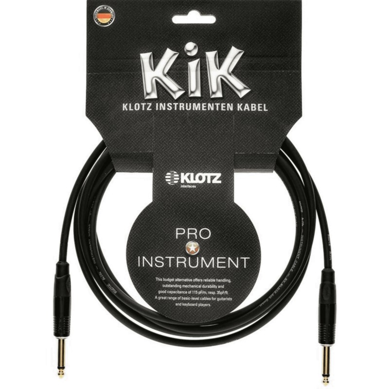   Klotz  Cable 6m jack-Jack KIKKG6.OPPSW