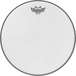 Peau White Suede Ambassador 13\" pour Tom/ Caisse Claire