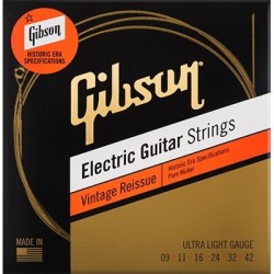 Gibson Electric Strings Vintage Reissue Ultra Lights 09-42