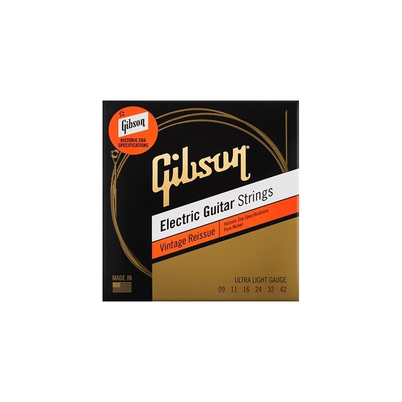 Gibson Electric Strings Vintage Reissue Ultra Lights 09-42