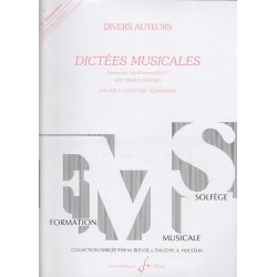 Dictées musicales vol 3  J.C Jollet