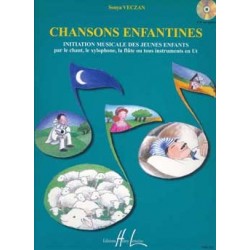Chansons enfantines Vol.1 - VECZAN Sonya ed Lemoine