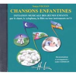 CD Chansons enfantines Vol.1 - VECZAN Sonya
