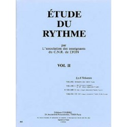 Etude du rythme - Vol II - DE 1 -CNR de Lyon