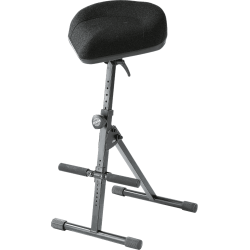 Tabouret ergonomique haut siège pneumatique tissu