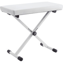 Banc de clavier blanc