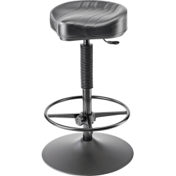 Tabouret ergonomique siège pneumatique base ronde