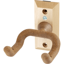 Support mural guitare en bois