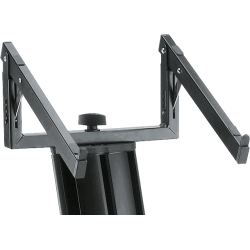 Support d'ordinateur pour Spider noir