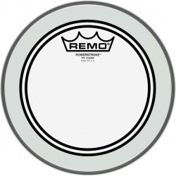 Peau Powerstroke 3 Ambassador transparente 08\" pour Tom