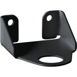 Support de bouteille pour stand désinfectant Ø 25 mm. Noir