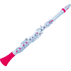 Clarinette ABS blanche et rose