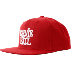 Casquette rouge - logo eb blanc