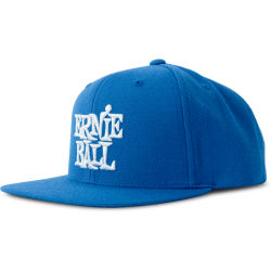 Casquette bleu - logo eb blanc
