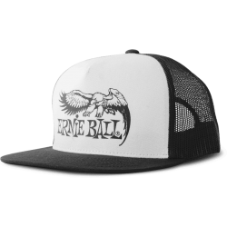 Casquette noir et blanc - logo aigle eb noir