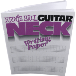 Papier motif manche de guitare vierge