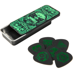 Boîte de 6 médiators I Love Dust Green