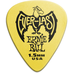 Mediators everlast sachet de 12 jaune 1,5mm
