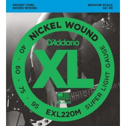 D'Addario EXL220M