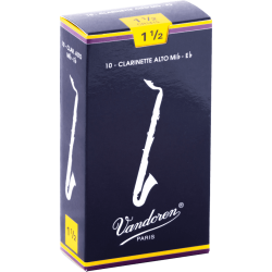 Anches clarinette alto Traditionnelles force 1,5