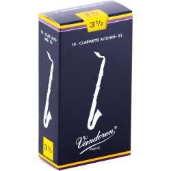 Anches clarinette alto Traditionnelles force 3,5