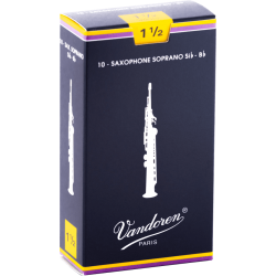 Anches saxophone soprano Traditionnelles force 1,5
