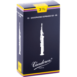 Anches saxophone soprano Traditionnelles force 3,5