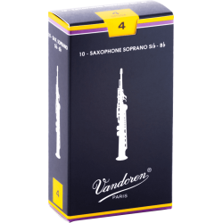 Anches saxophone soprano Traditionnelles force 4