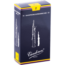 Anches saxophone sopranino Traditionnelles force 2